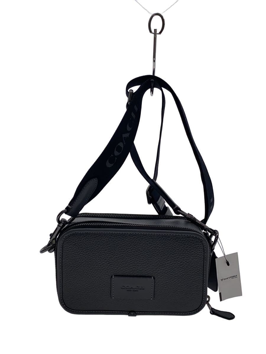 COACH Shoulder Bag Leather GRY CM113