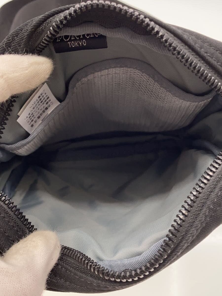 PORTER shoulder bag nylon black check 6