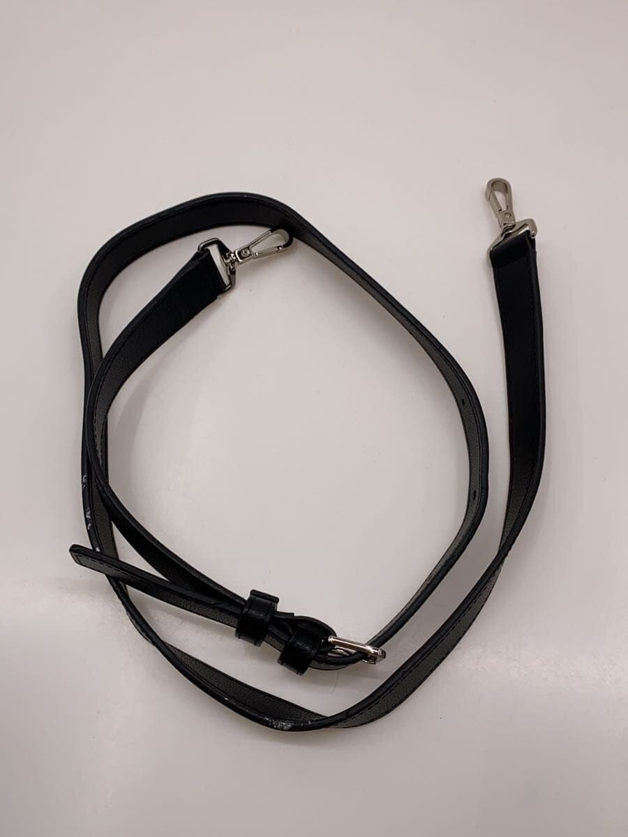 agnes b. Shoulder Bag Cowhide BLK CR11T-04 7