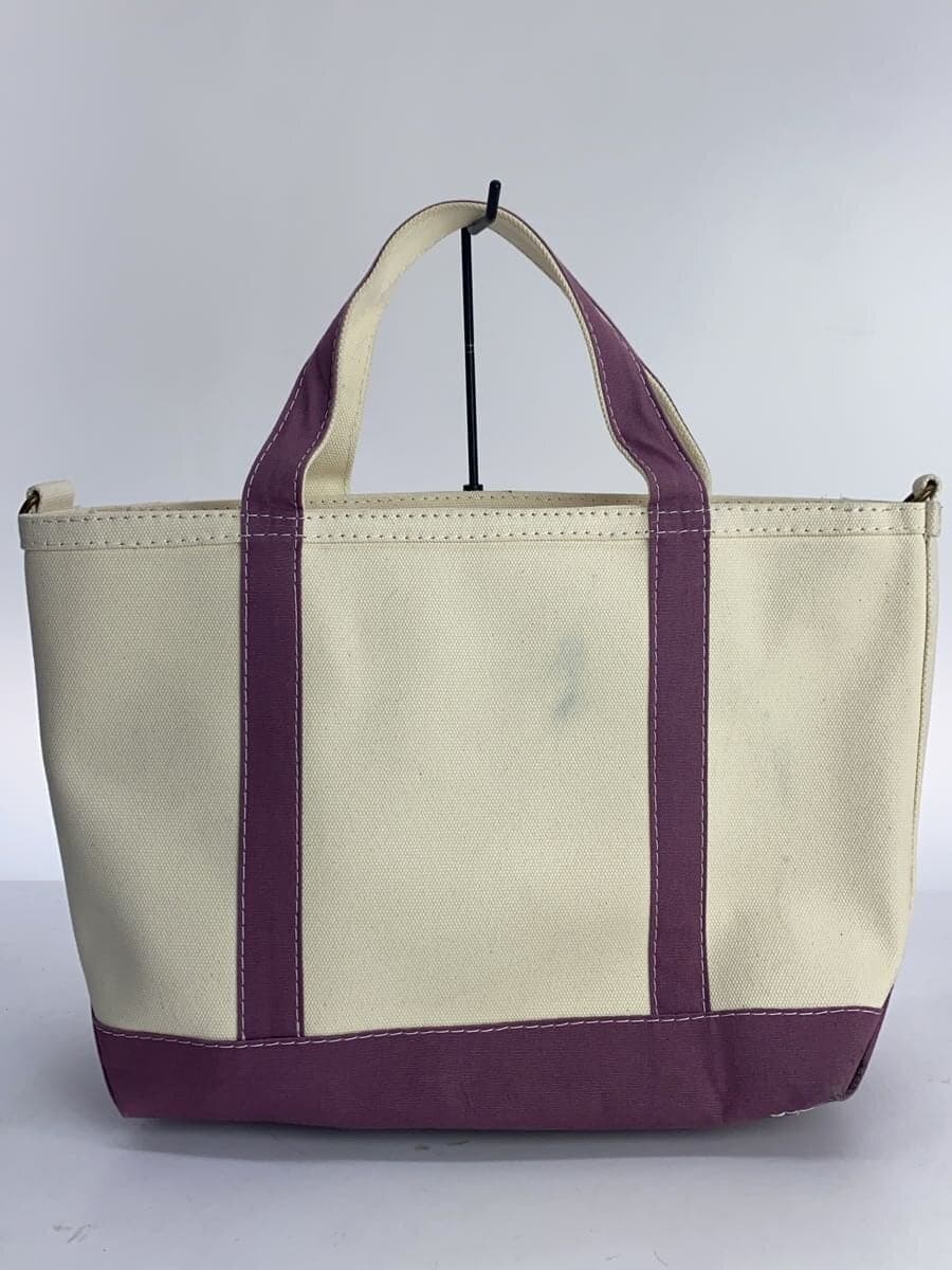 L.L.Bean Tote Bag Canvas IVO Solid 282343 3