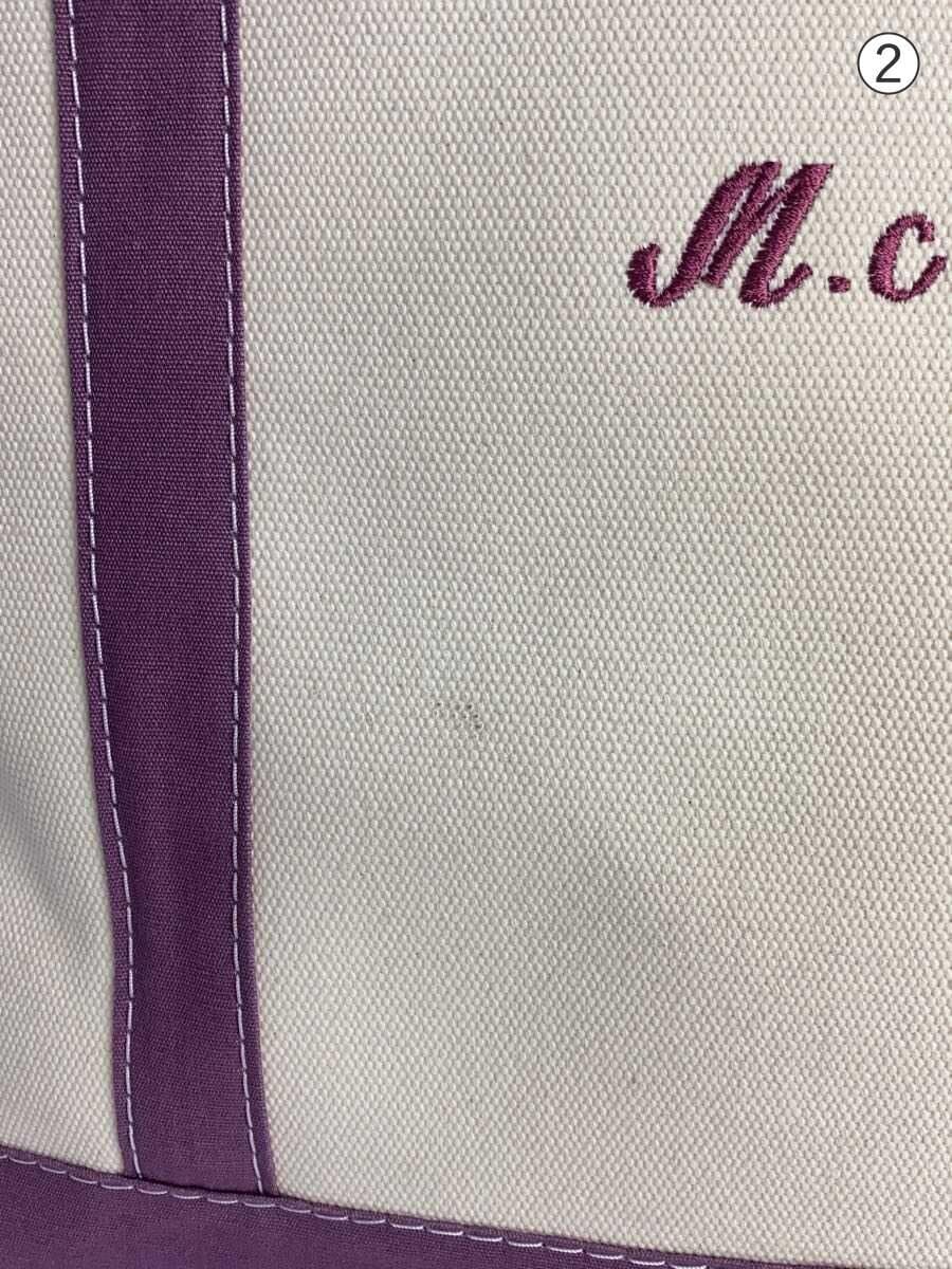 L.L.Bean Tote Bag Canvas IVO Solid 282343 8