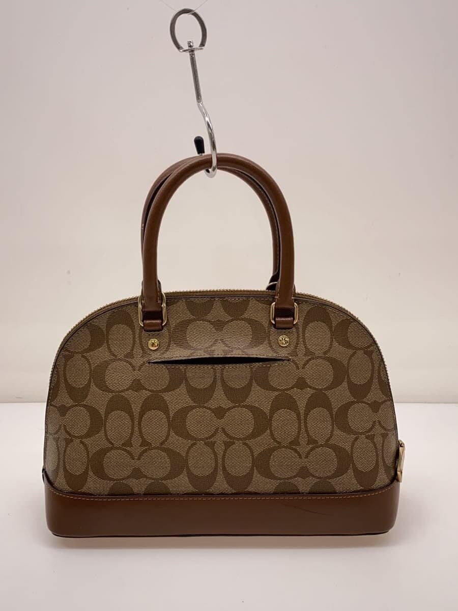 COACH Handbag Canvas BRW F1923-F27583 3