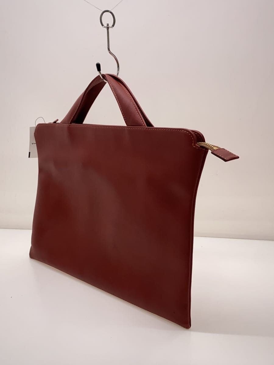 TRION Briefcase Leather BRD Solid A115 2