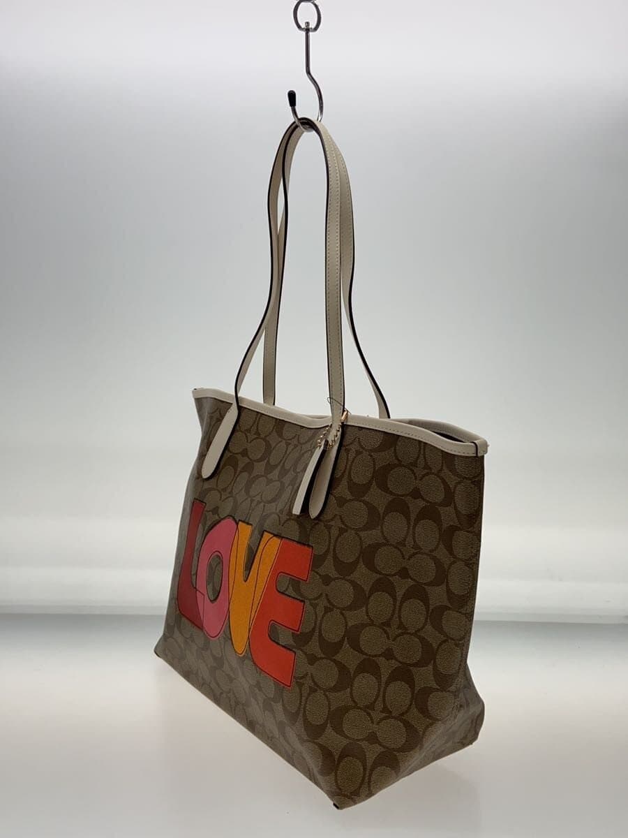 COACH Tote Bag -- BRW All-over Print L2054-C2810 2