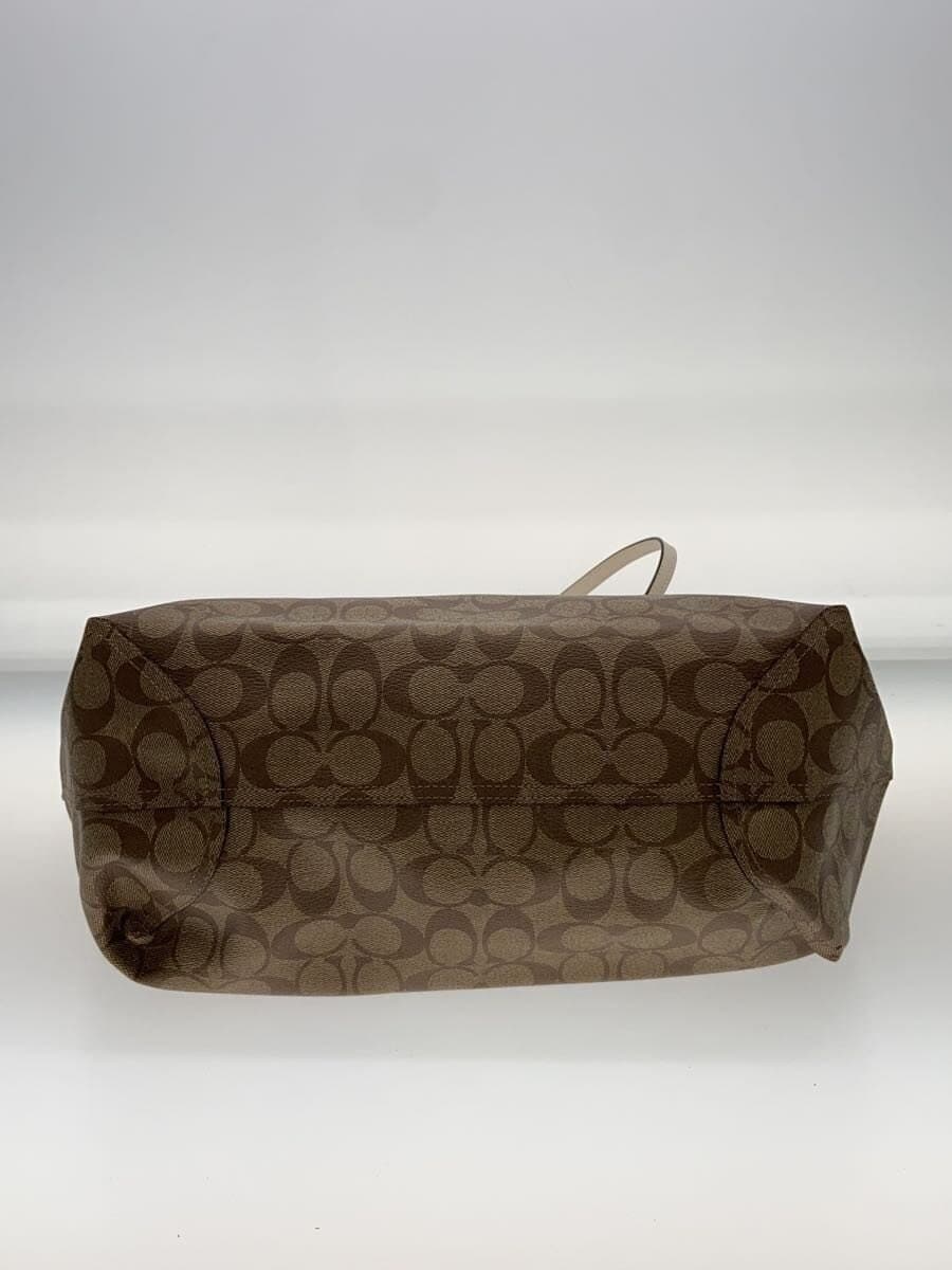 COACH Tote Bag -- BRW All-over Print L2054-C2810 4