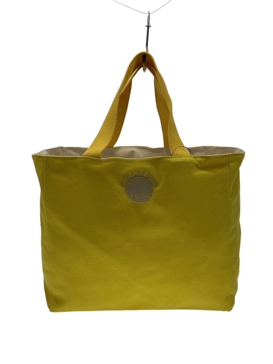 agnes b. Tote Bag Canvas YLW Solid Color G701-VN01