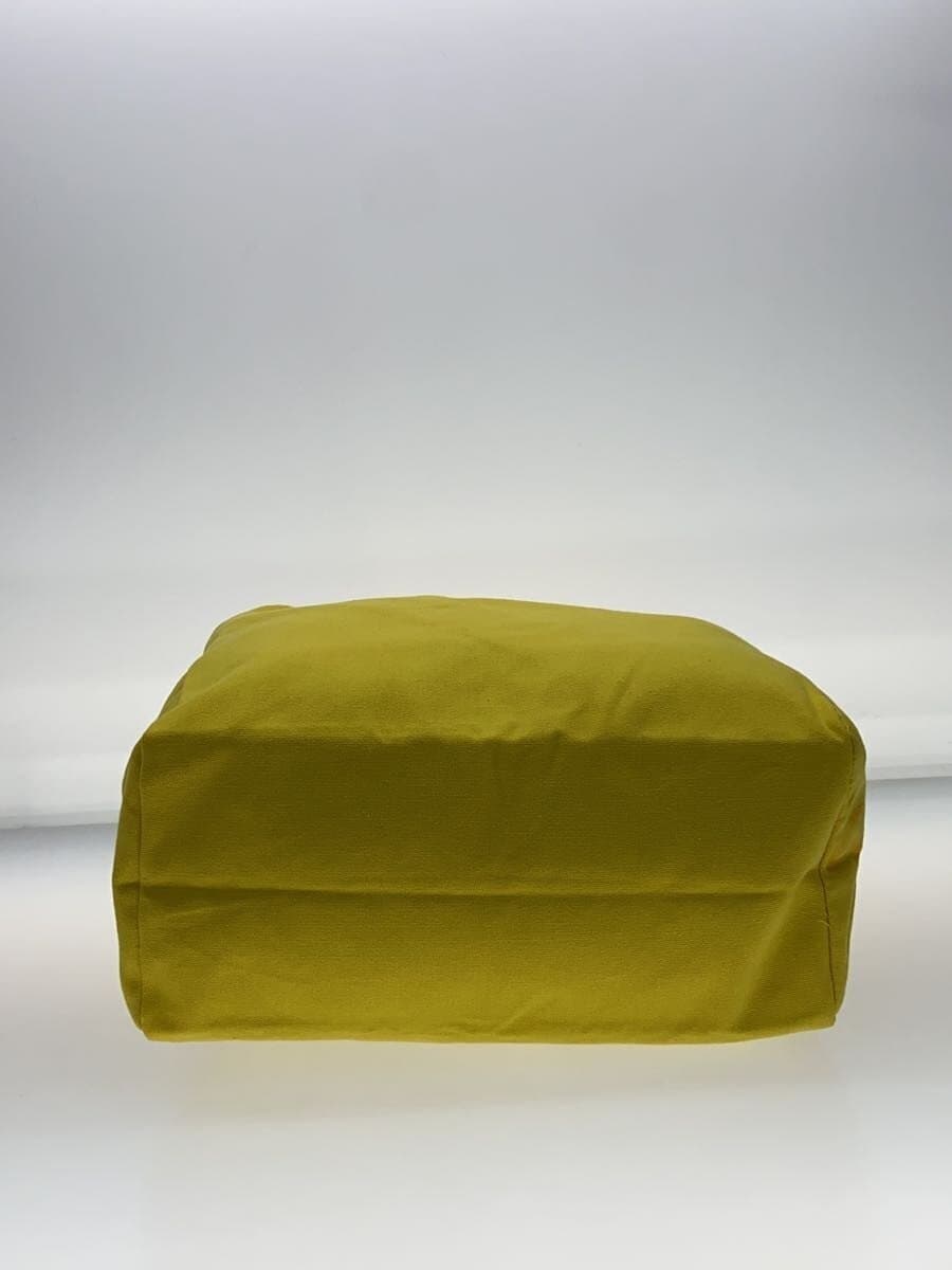 agnes b. Tote Bag Canvas YLW Solid Color G701-VN01 4