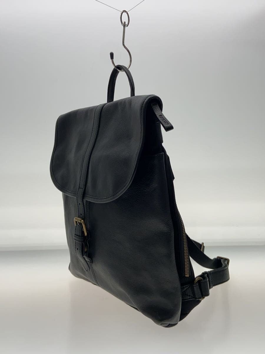 FAUCON Backpack Leather Black Solid HK1906000 2