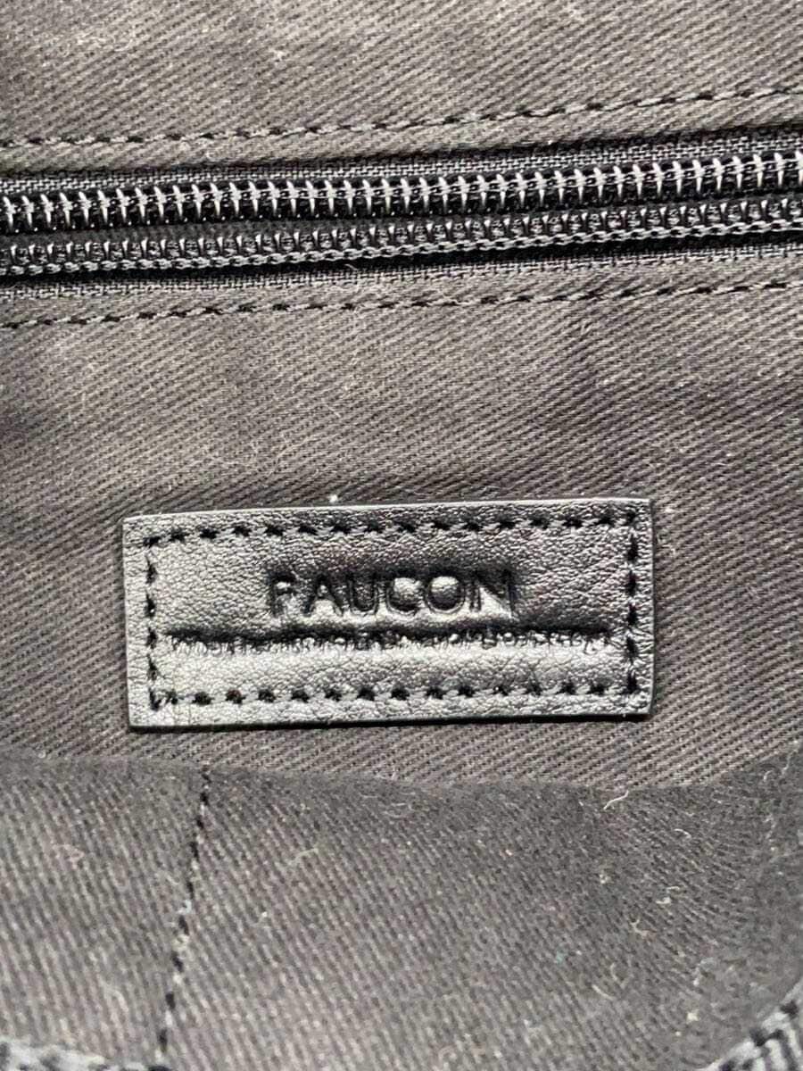 FAUCON Backpack Leather Black Solid HK1906000 5