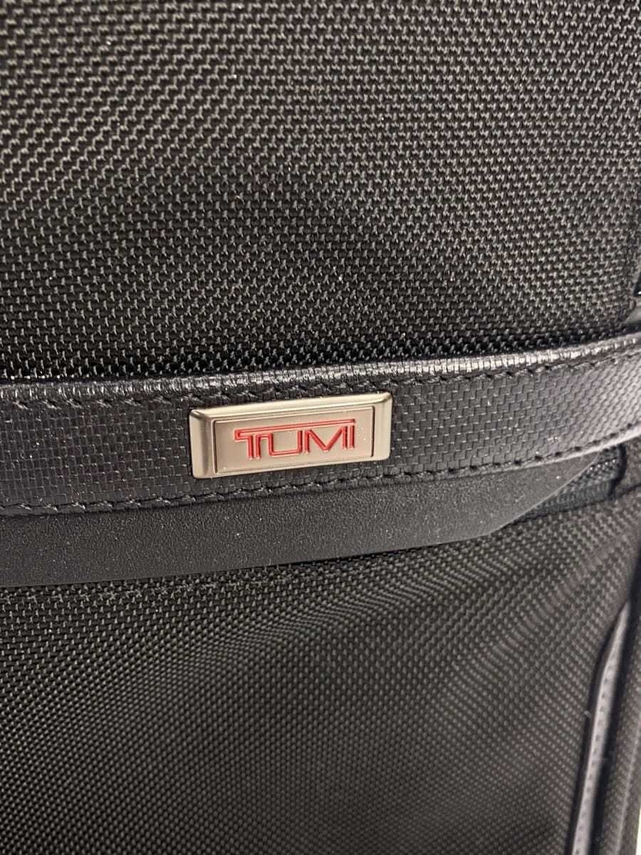TUMI briefcase nylon black plain 5