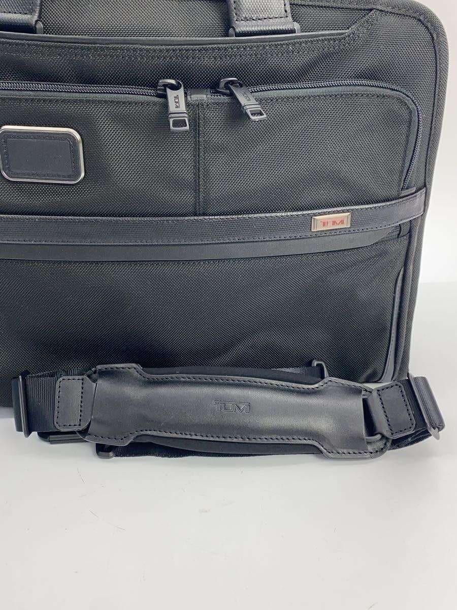 TUMI briefcase nylon black plain 8