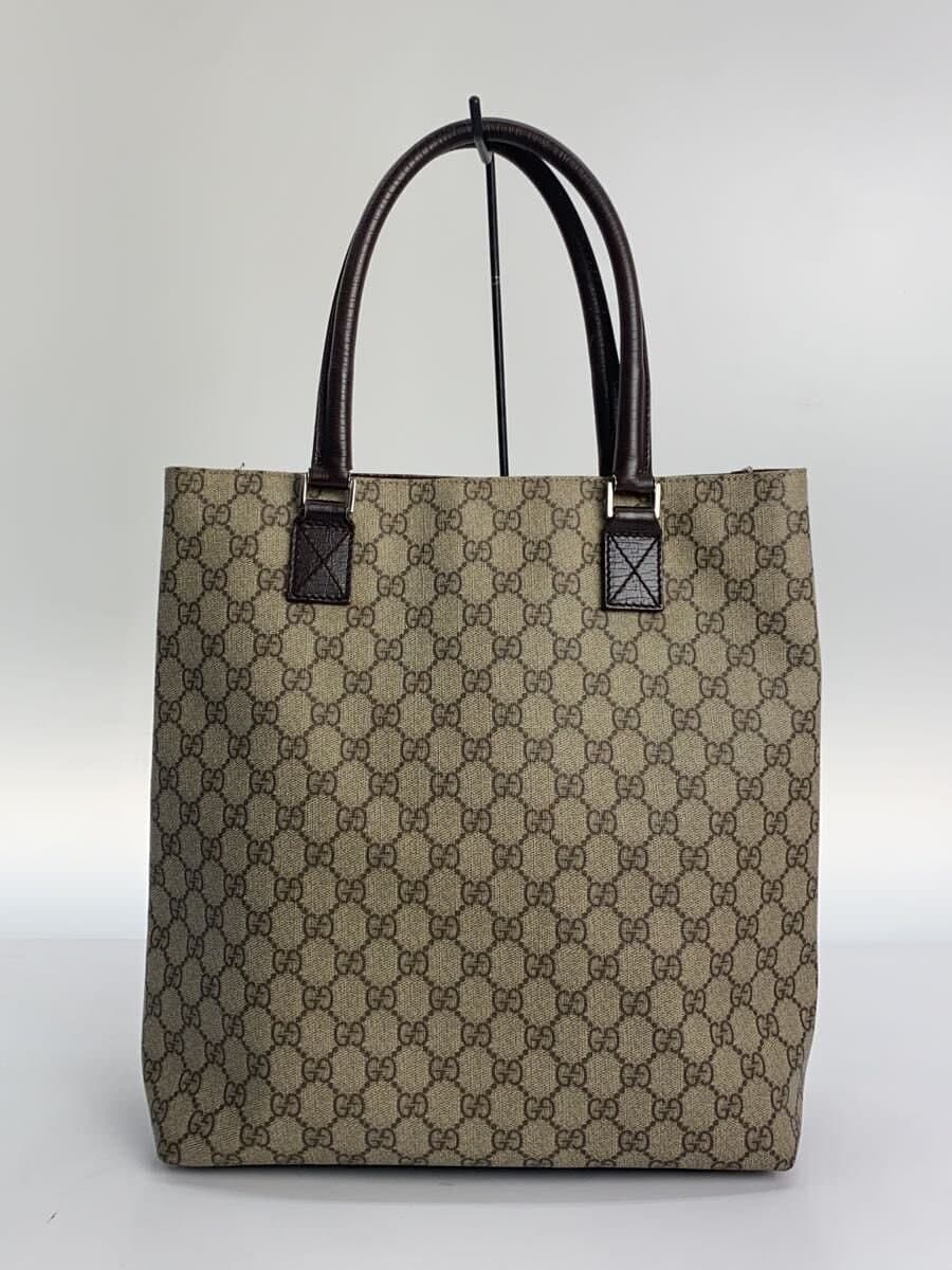 GUCCI Tote Bag GG Supreme PVC BRW 131220 3