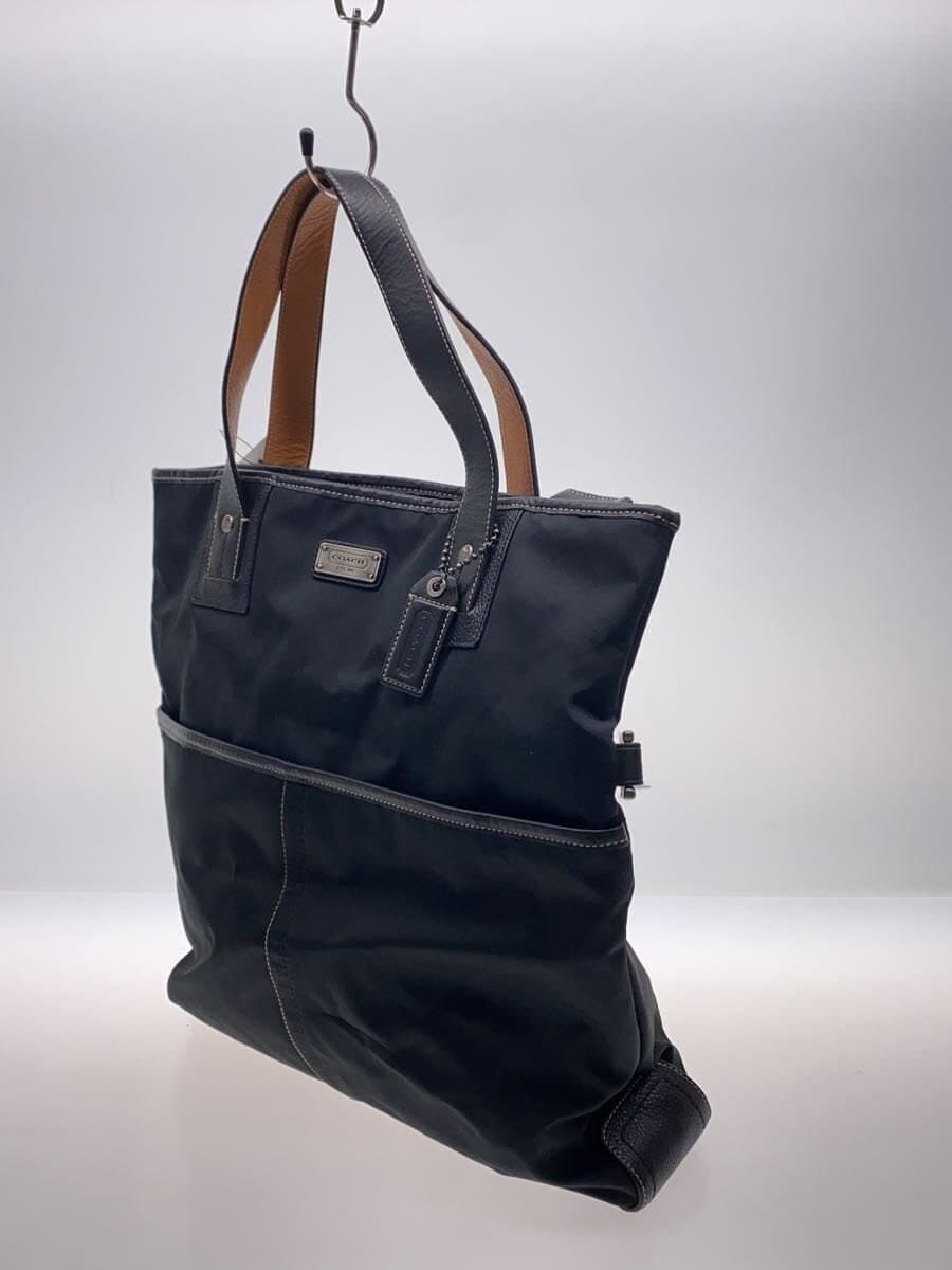COACH Tote Bag Nylon BLK F70453 2