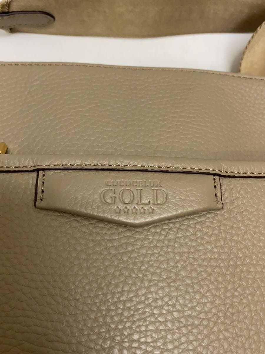 COCOCELUX GOLD Bag Leather BEG 205DA0443 5