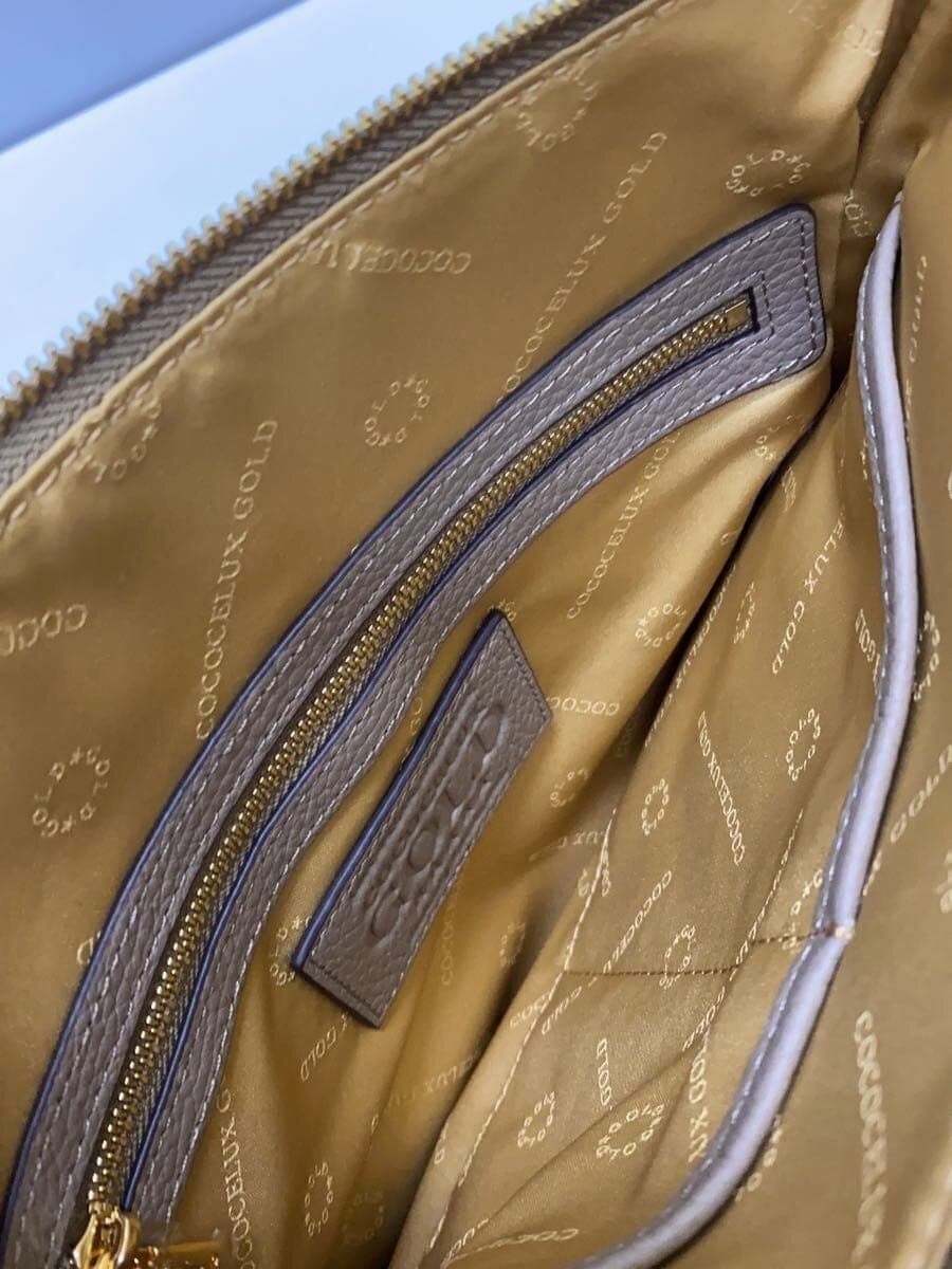 COCOCELUX GOLD Bag Leather BEG 205DA0443 6