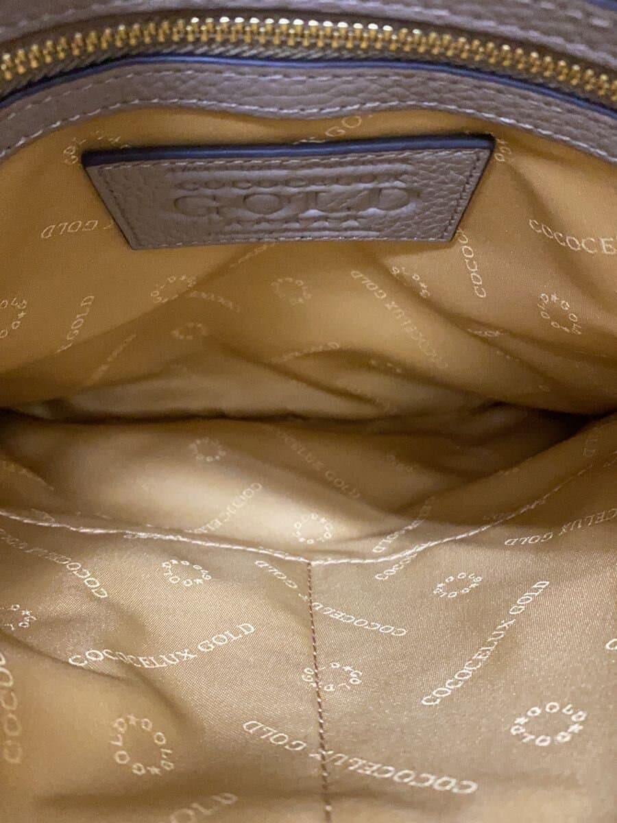 COCOCELUX GOLD Bag Leather BEG 205DA0443 7