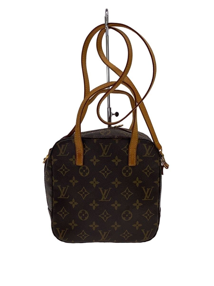 LOUIS VUITTON Spontini _Monogram Canvas PVC BRW Monogram