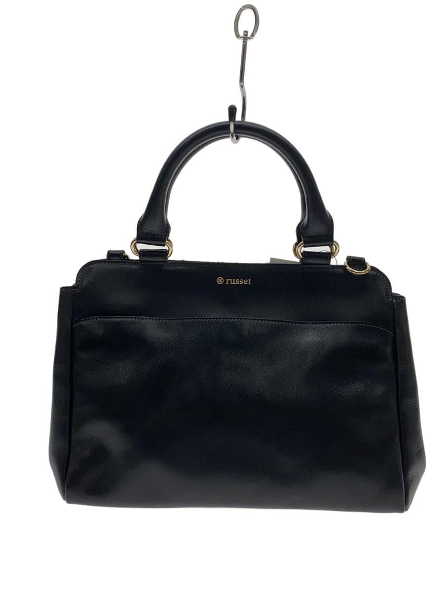 russet Tote Bag Leather BLK