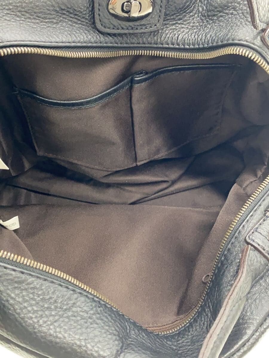 HAYNI Shoulder Bag Leather BLK 5