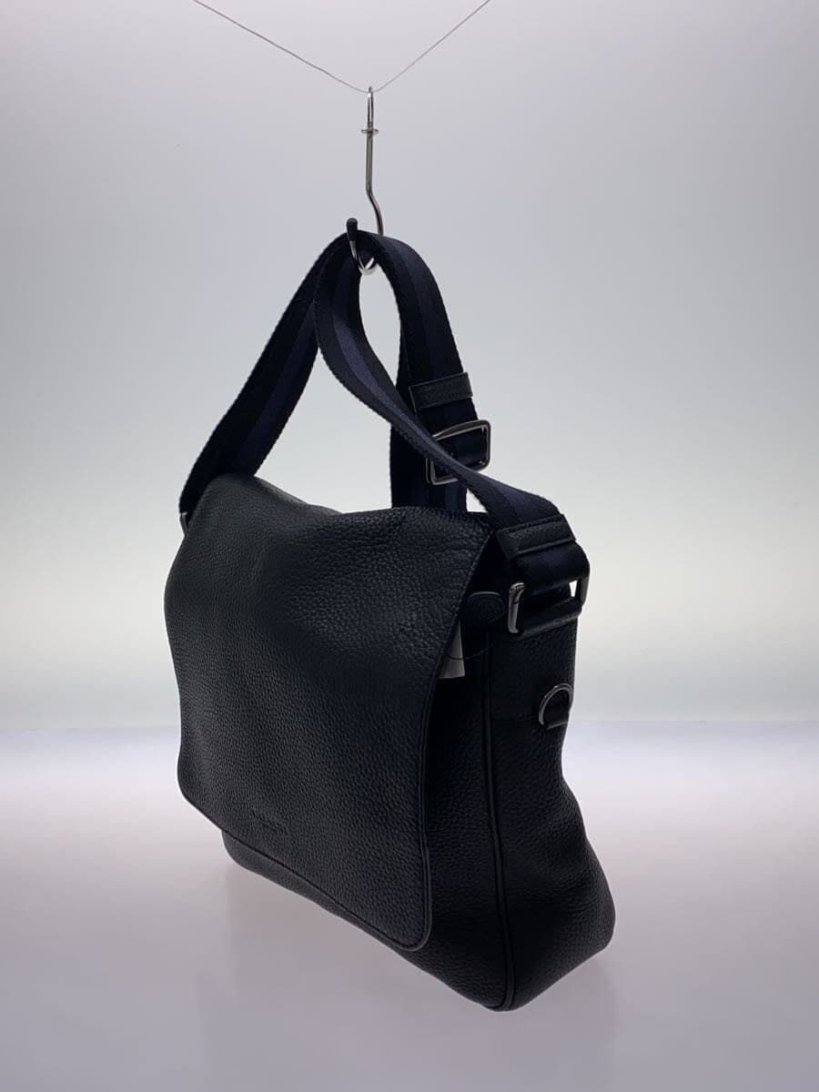 COACH Shoulder Bag Leather BLK Solid 54838 2