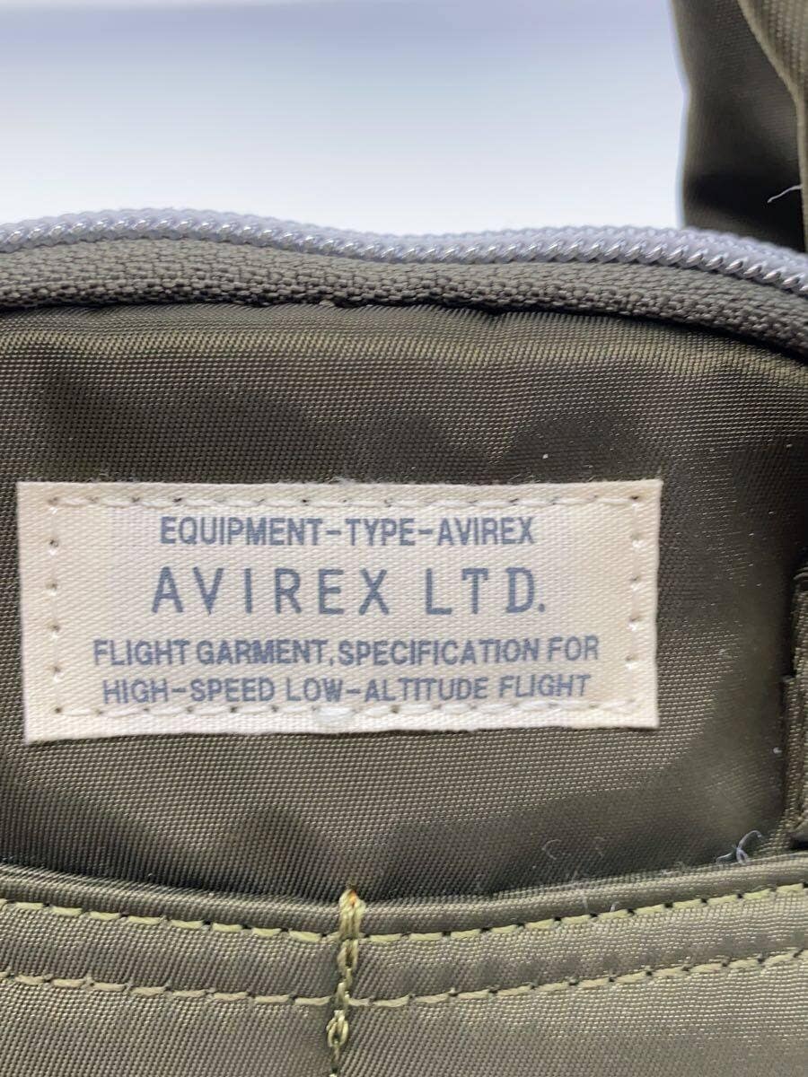 AVIREX Shoulder Bag Polyester Khaki Solid 783-5176704 5