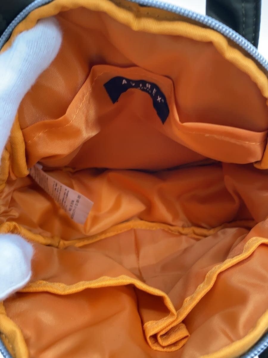 AVIREX Shoulder Bag Polyester Khaki Solid 783-5176704 6