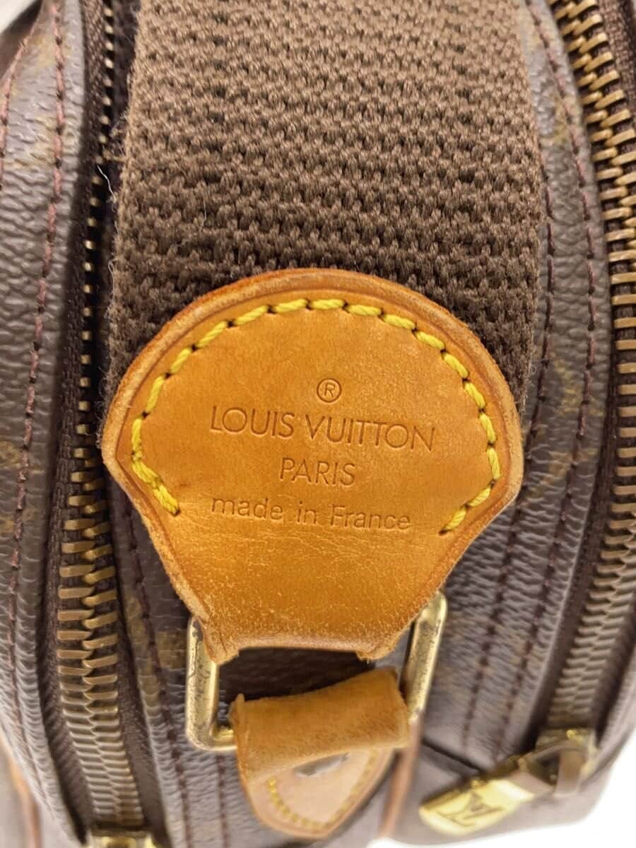 LOUIS VUITTON Reporter PM Monogram Canvas PVC Brown Allover Pattern M45254 5