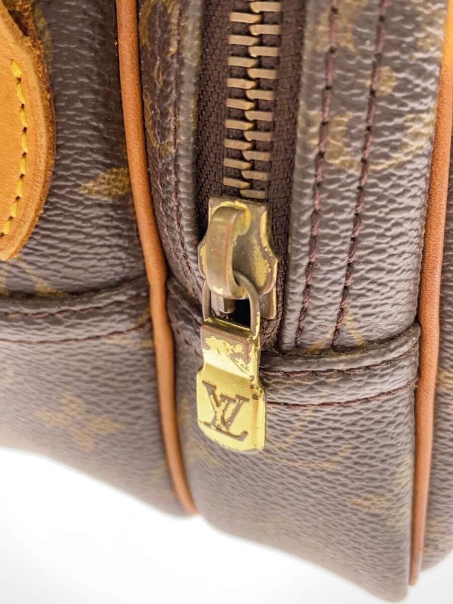 LOUIS VUITTON Reporter PM Monogram Canvas PVC Brown Allover Pattern M45254 7