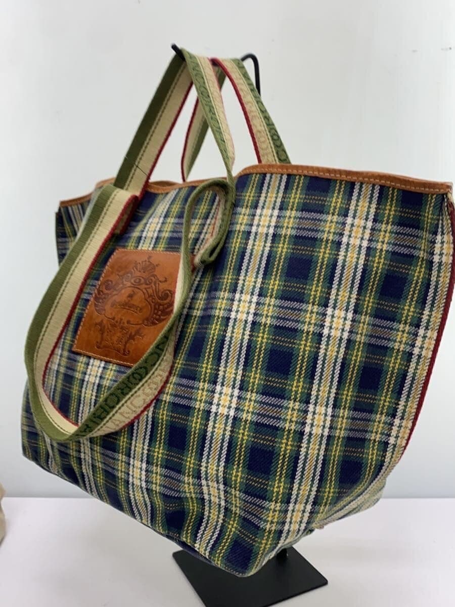 Orobianco Tote Bag Multicolor Check 2