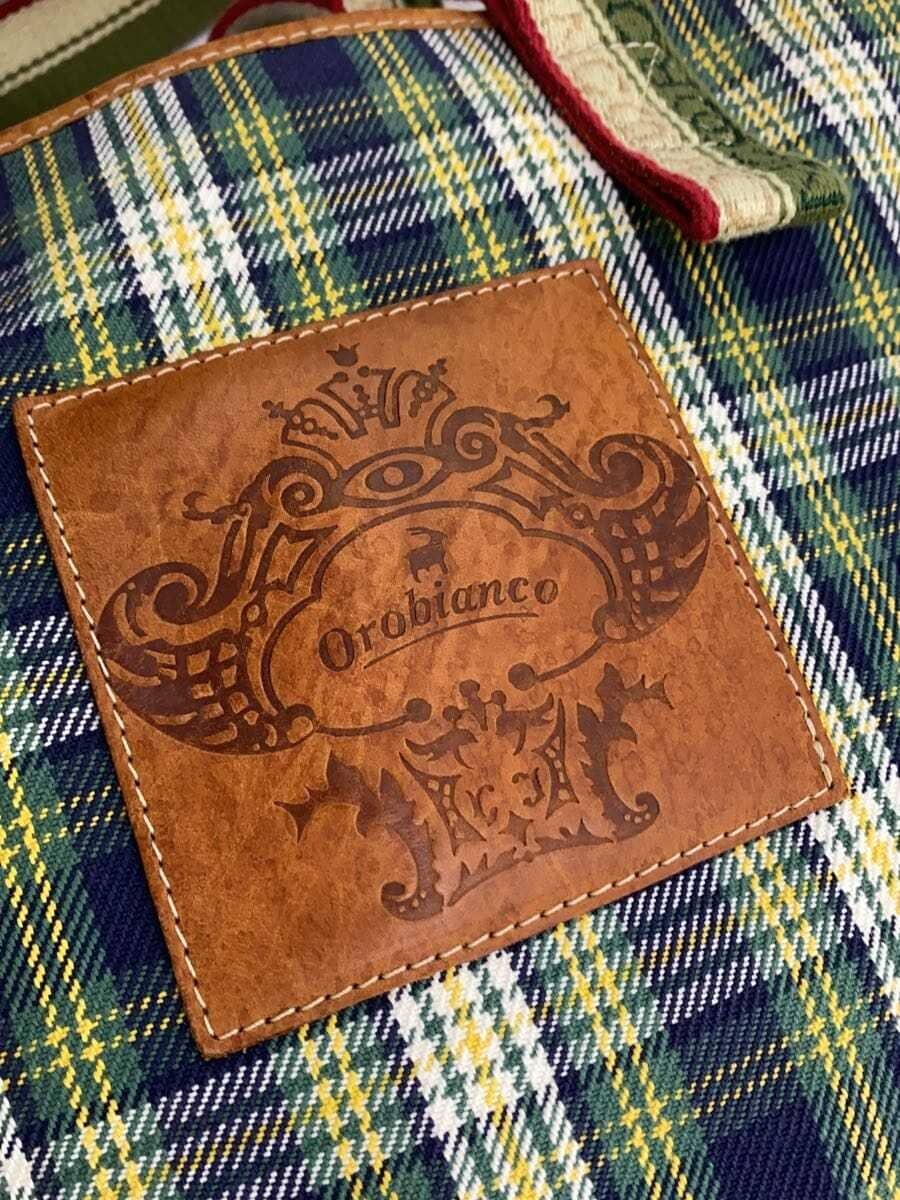 Orobianco Tote Bag Multicolor Check 5