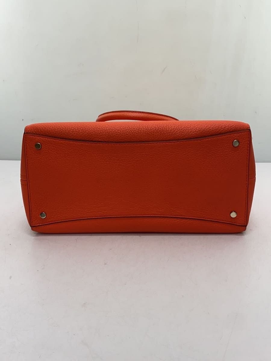 kate spade new york Leila Medium Triple Compartment Satchel Leather Orange WKR00335 4