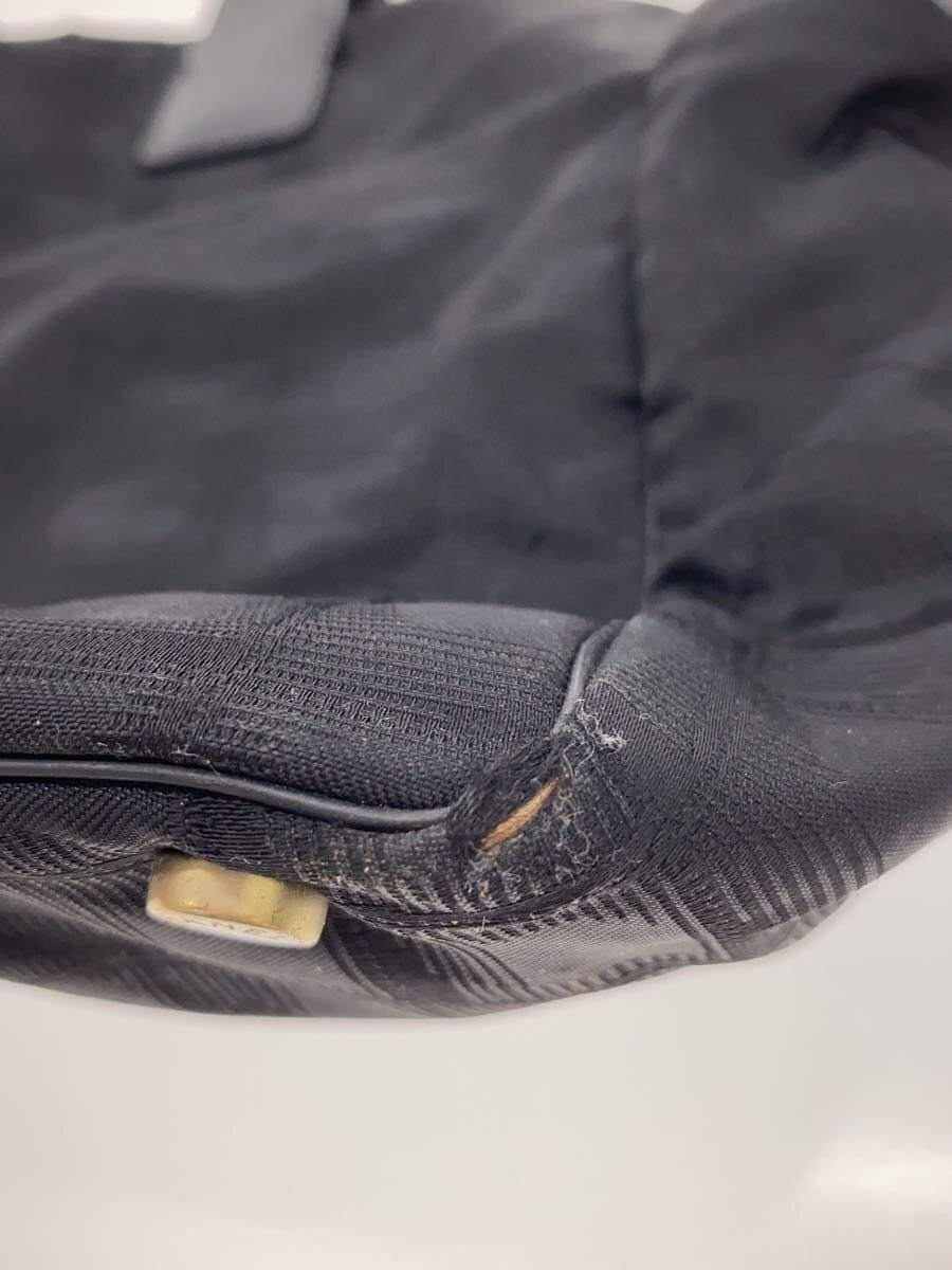 CHANEL Tote Bag Nylon Black New Travel Line 8