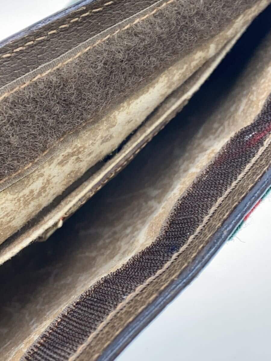 GUCCI Shoulder Bag PVC Brown All-Over Print 7