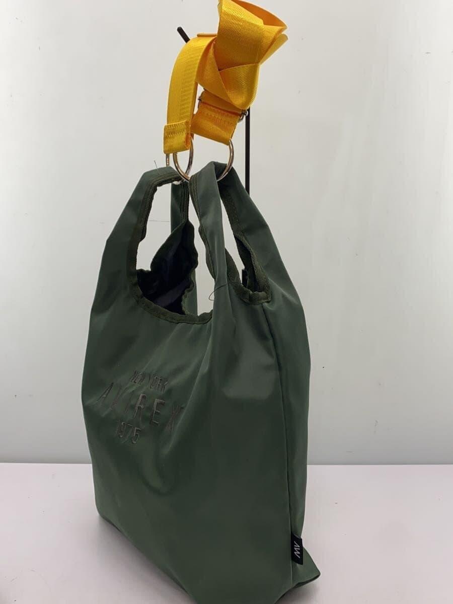 AVIREX Shoulder Bag GRN Solid 2