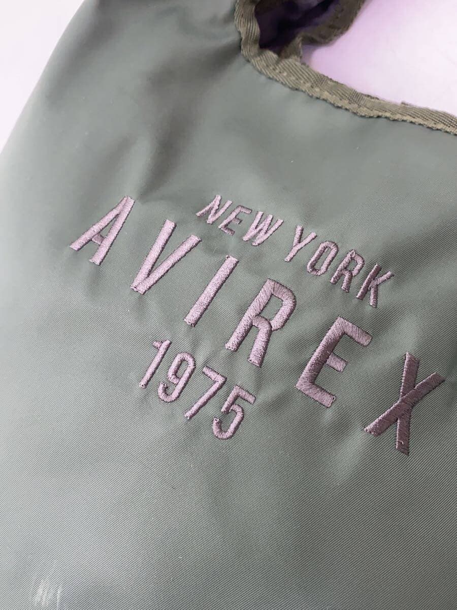 AVIREX Shoulder Bag GRN Solid 5