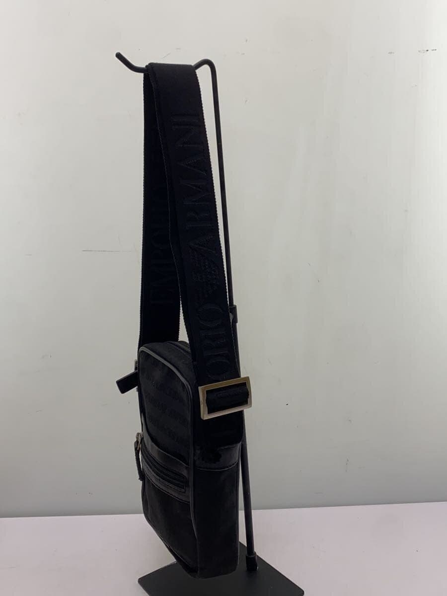 EMPORIO ARMANI Shoulder Bag BLK All Over Pattern YEM253 2