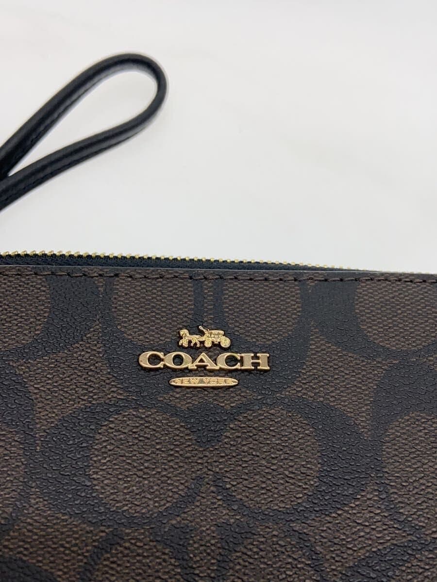COACH Pouch -- BRW All-over print F87591 5