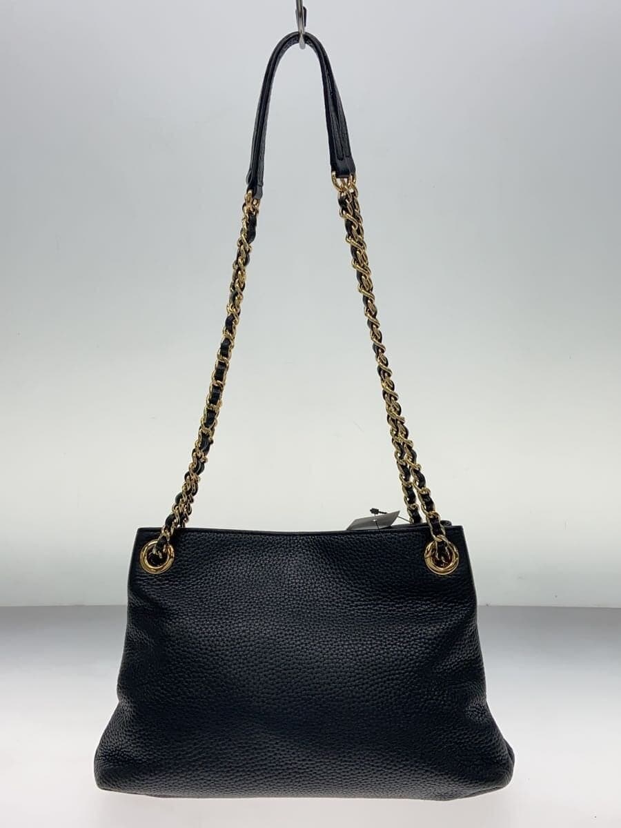 MICHAEL KORS Shoulder Bag Leather Black Solid Color 35T6GTCM2L 3