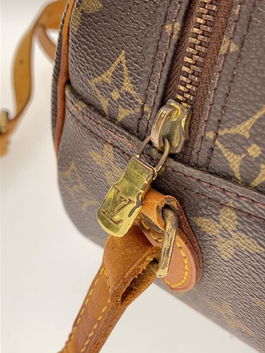 LOUIS VUITTON Blois_Monogram Canvas PVC BRW All-over Print M51221 7
