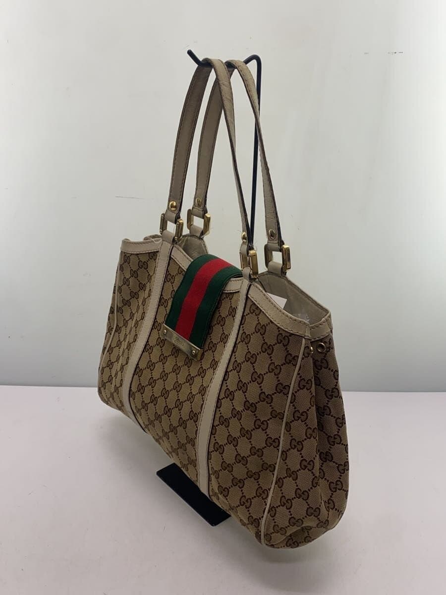 GUCCI Tote Bag_Sherry -- BEG Allover Pattern 233609 2