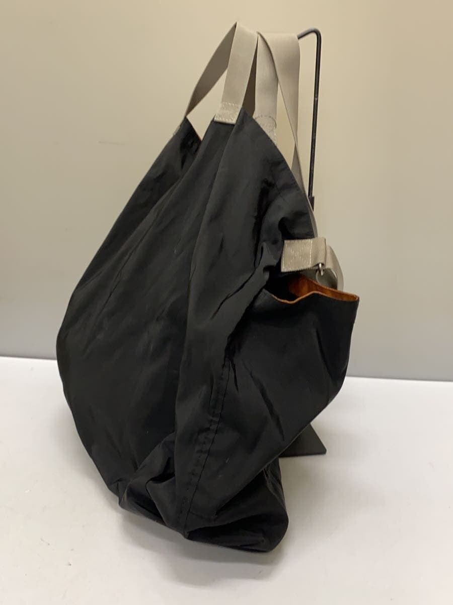 TIP ZONE Shoulder Bag Leather Black Solid Color 2