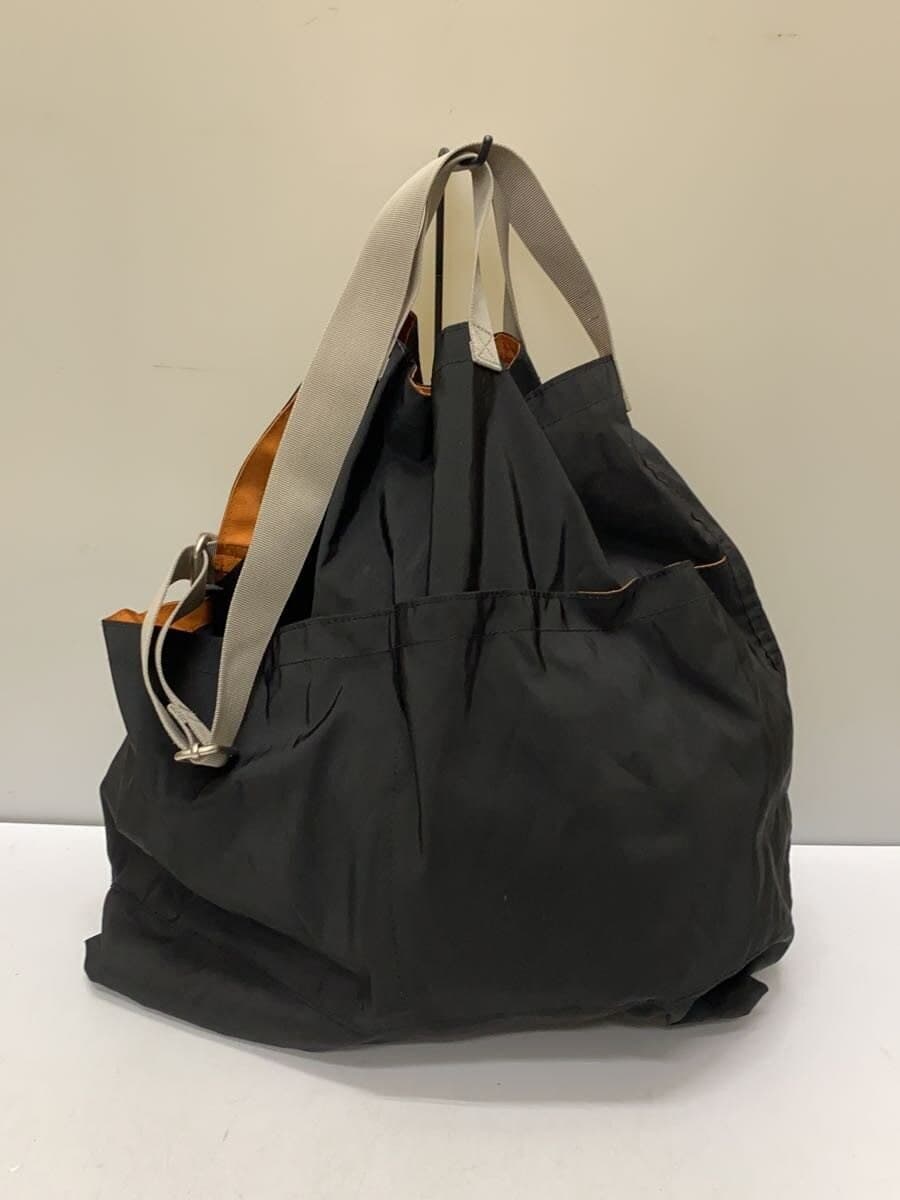TIP ZONE Shoulder Bag Leather Black Solid Color 3