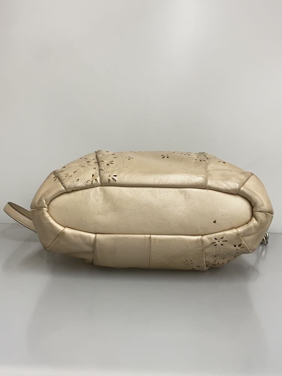 COACH2-Way Madison Lace Tote Bag Leather BEG F19624 4