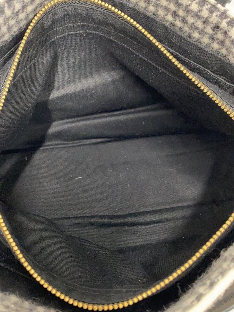 Nakagawa Masashichi Shoten Tote Bag Wool BLK Houndstooth 6