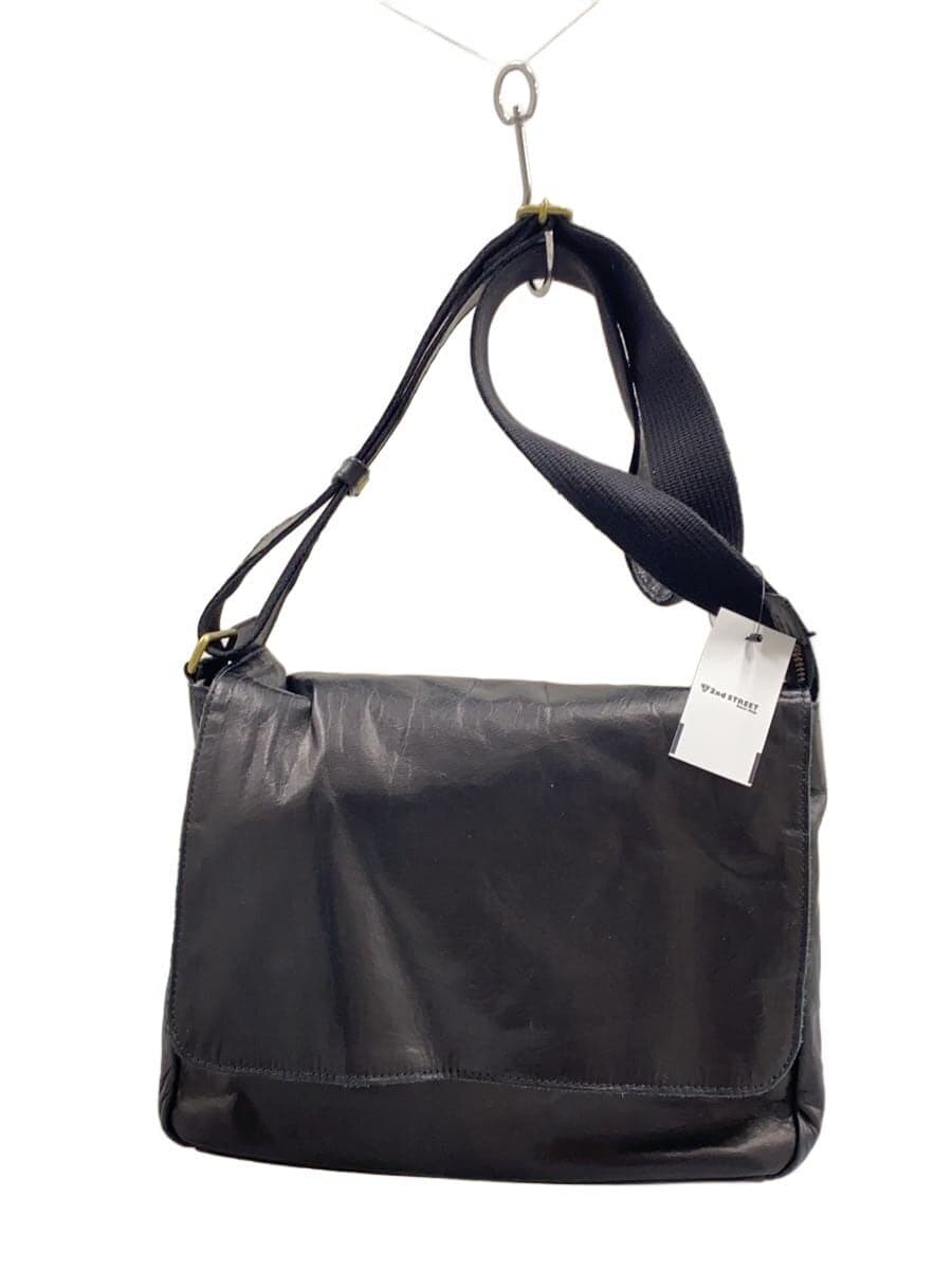 DAKOTABLACK LABEL Shoulder Bag Leather BLK