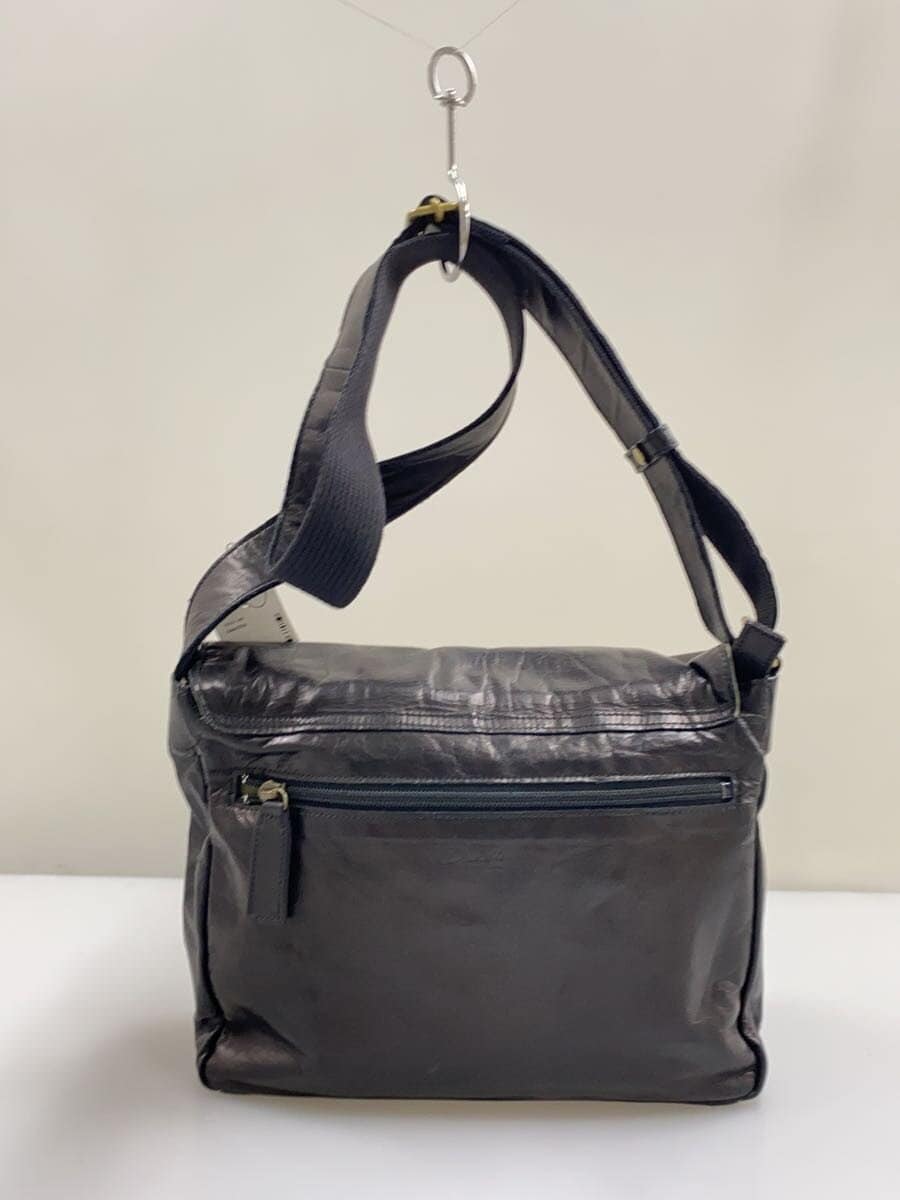 DAKOTABLACK LABEL Shoulder Bag Leather BLK 3