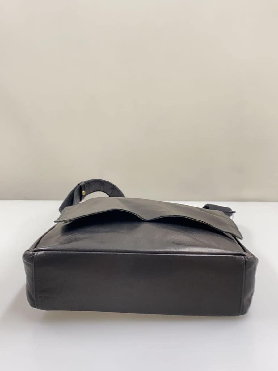 DAKOTABLACK LABEL Shoulder Bag Leather BLK 4