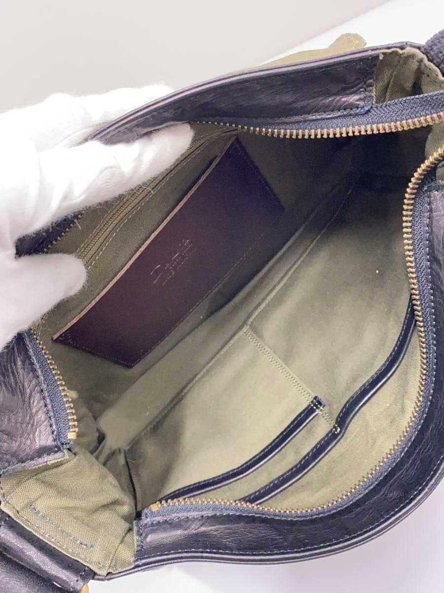 DAKOTABLACK LABEL Shoulder Bag Leather BLK 6