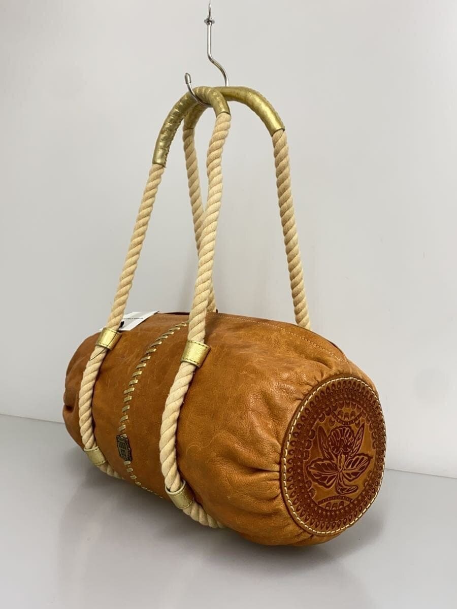 ANNA SUI Boston Bag Leather CML 2