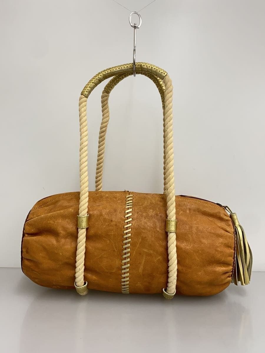 ANNA SUI Boston Bag Leather CML 3